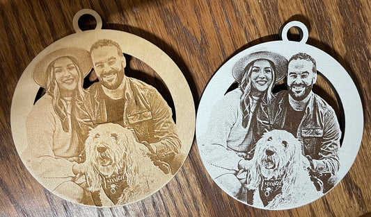Custom Photo Ornament - Personalized Photo Gift!