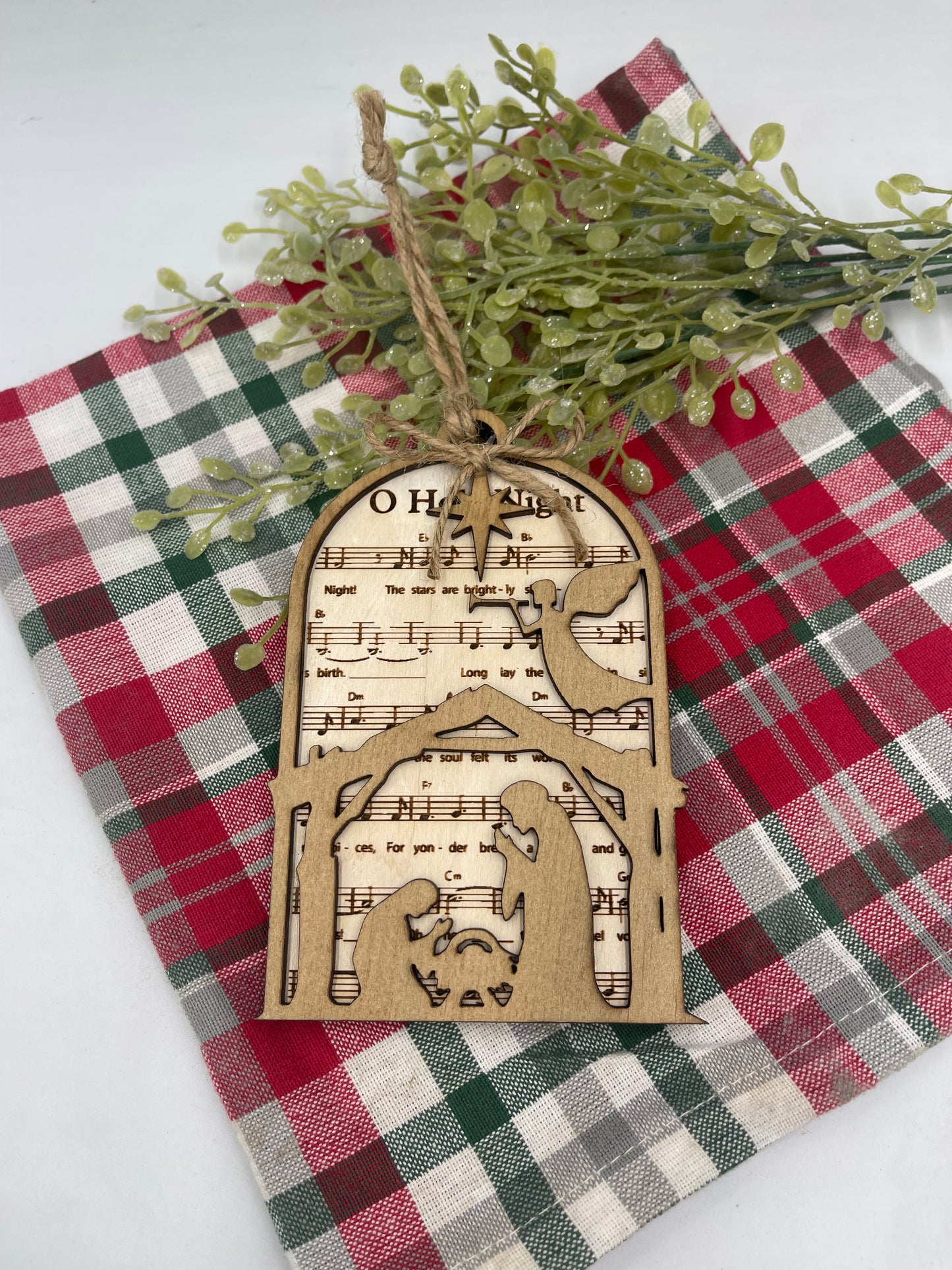 O Holy Night Nativity Song Ornament