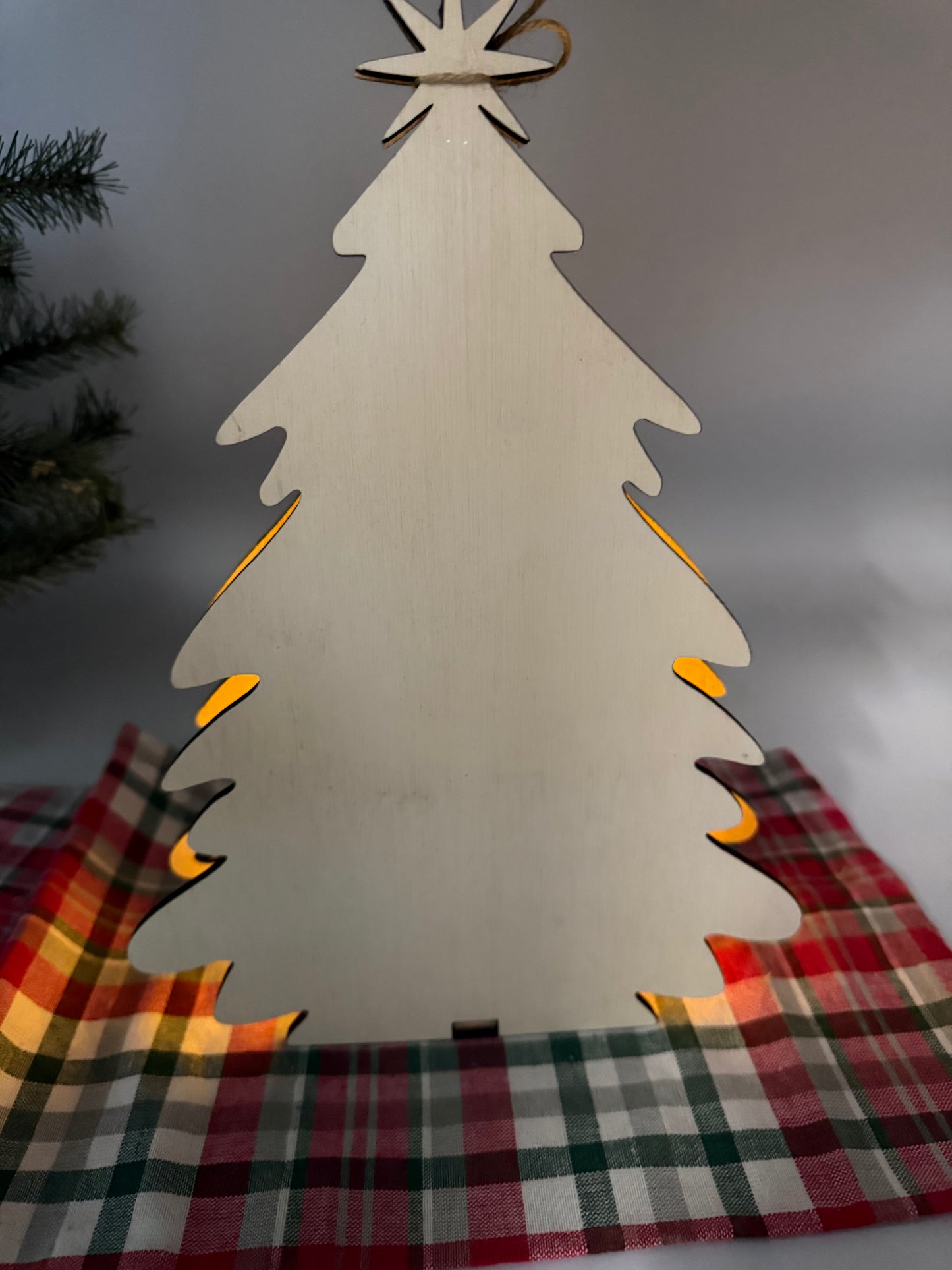 Nativity Candle Holder Lighted Manger Scene