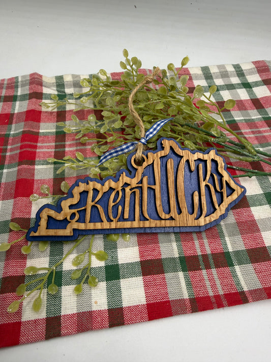 Kentucky Blue Christmas Ornament for your Kentucky Tree!!