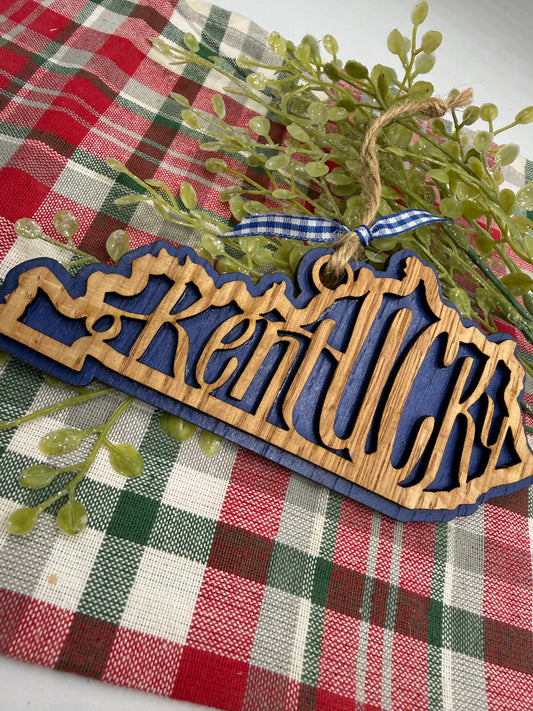 Kentucky Blue Christmas Ornament for your Kentucky Tree!!