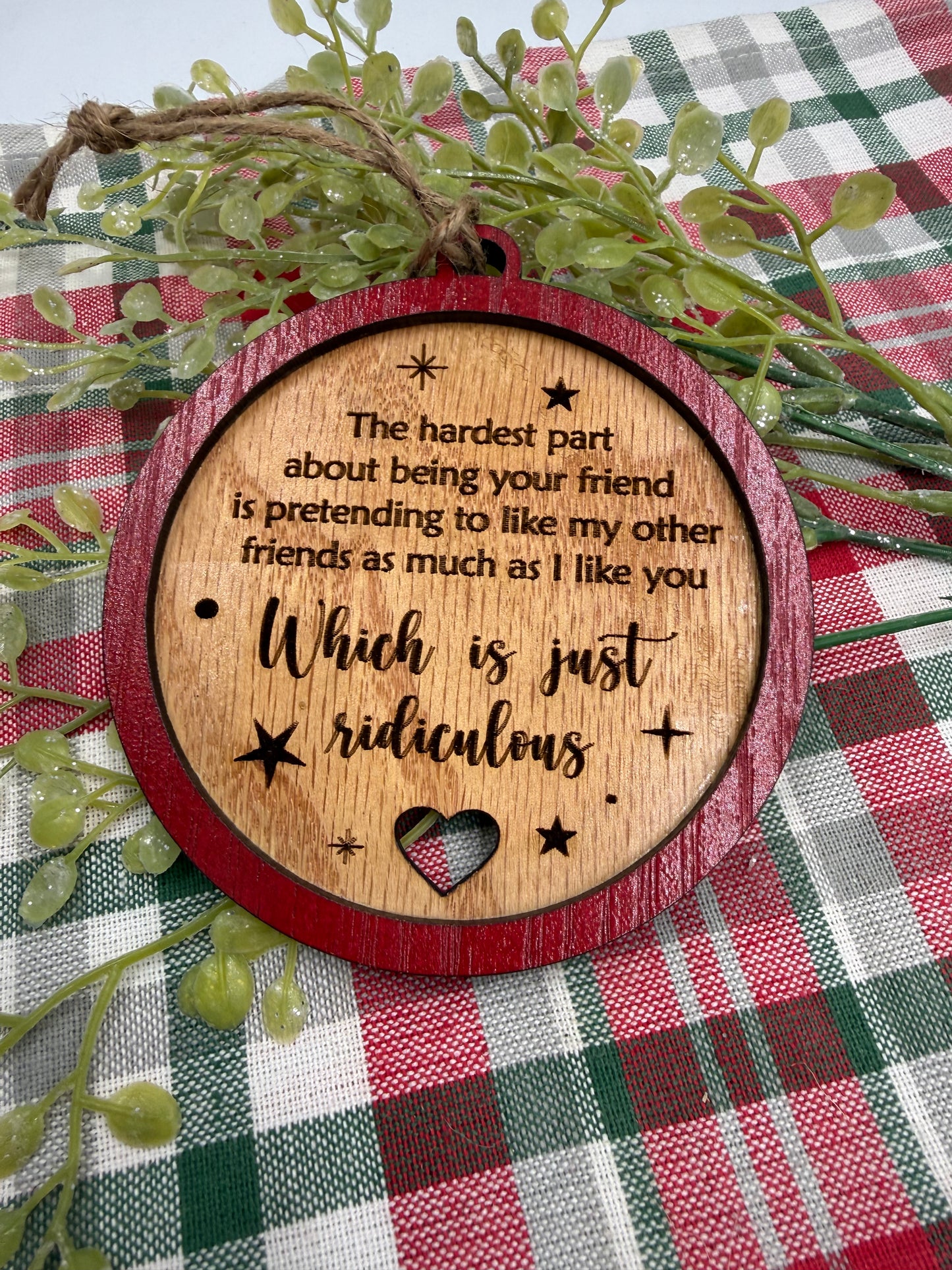Best Friend Ornament Gift for Your Bestie BFF Christmas
