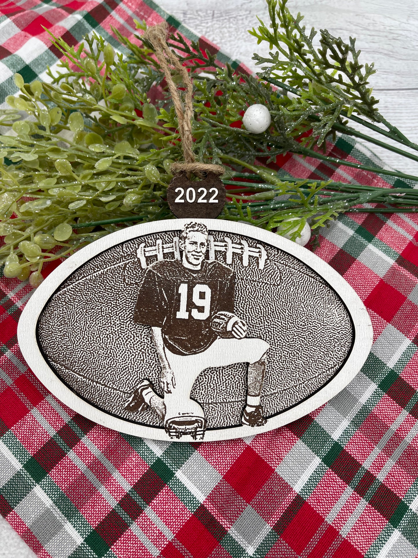 Kids Sports Custom Photo Ornament - Youth Sports Photo Ornament - Personalized!