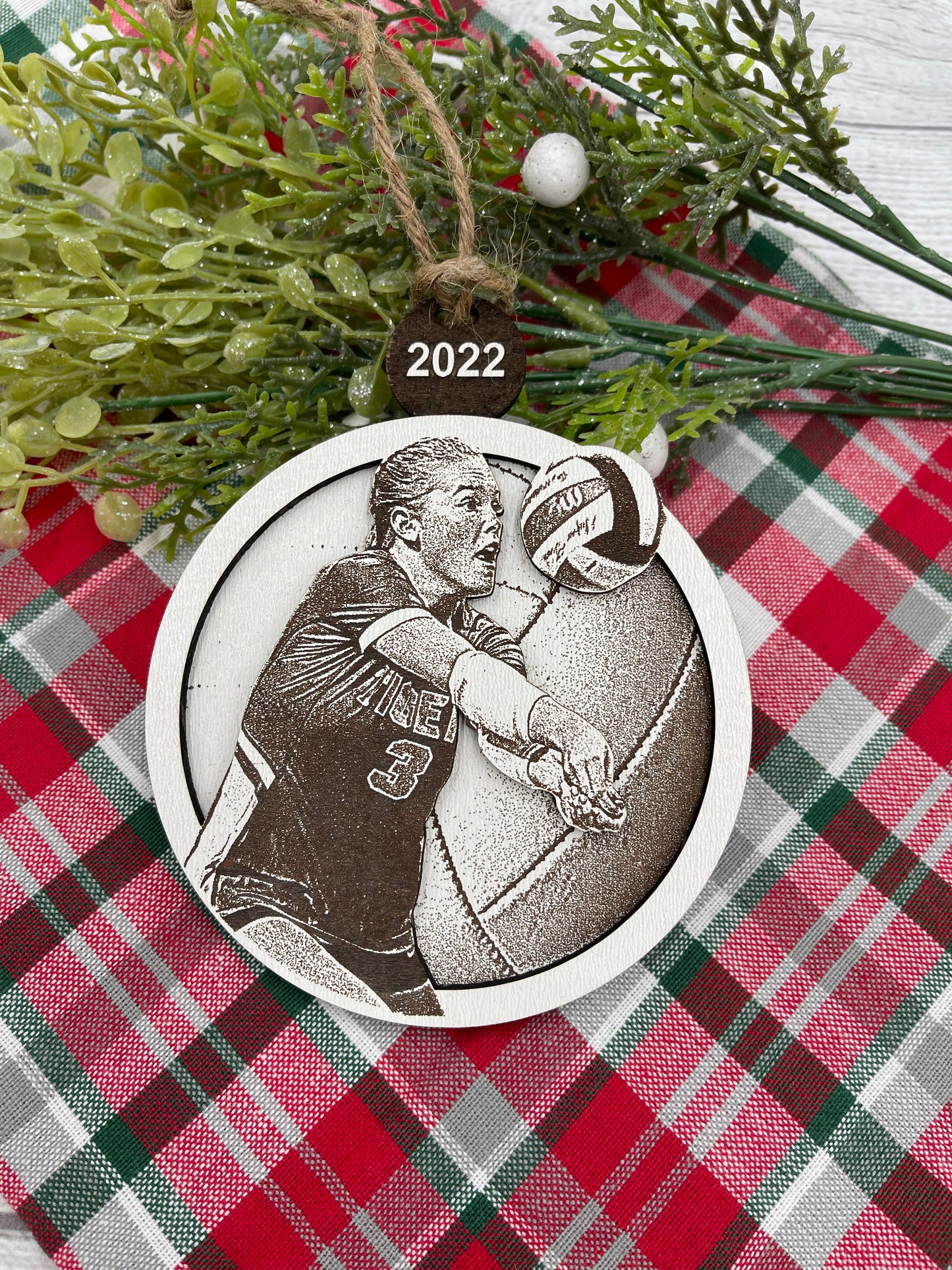 Kids Sports Custom Photo Ornament - Youth Sports Photo Ornament - Personalized!