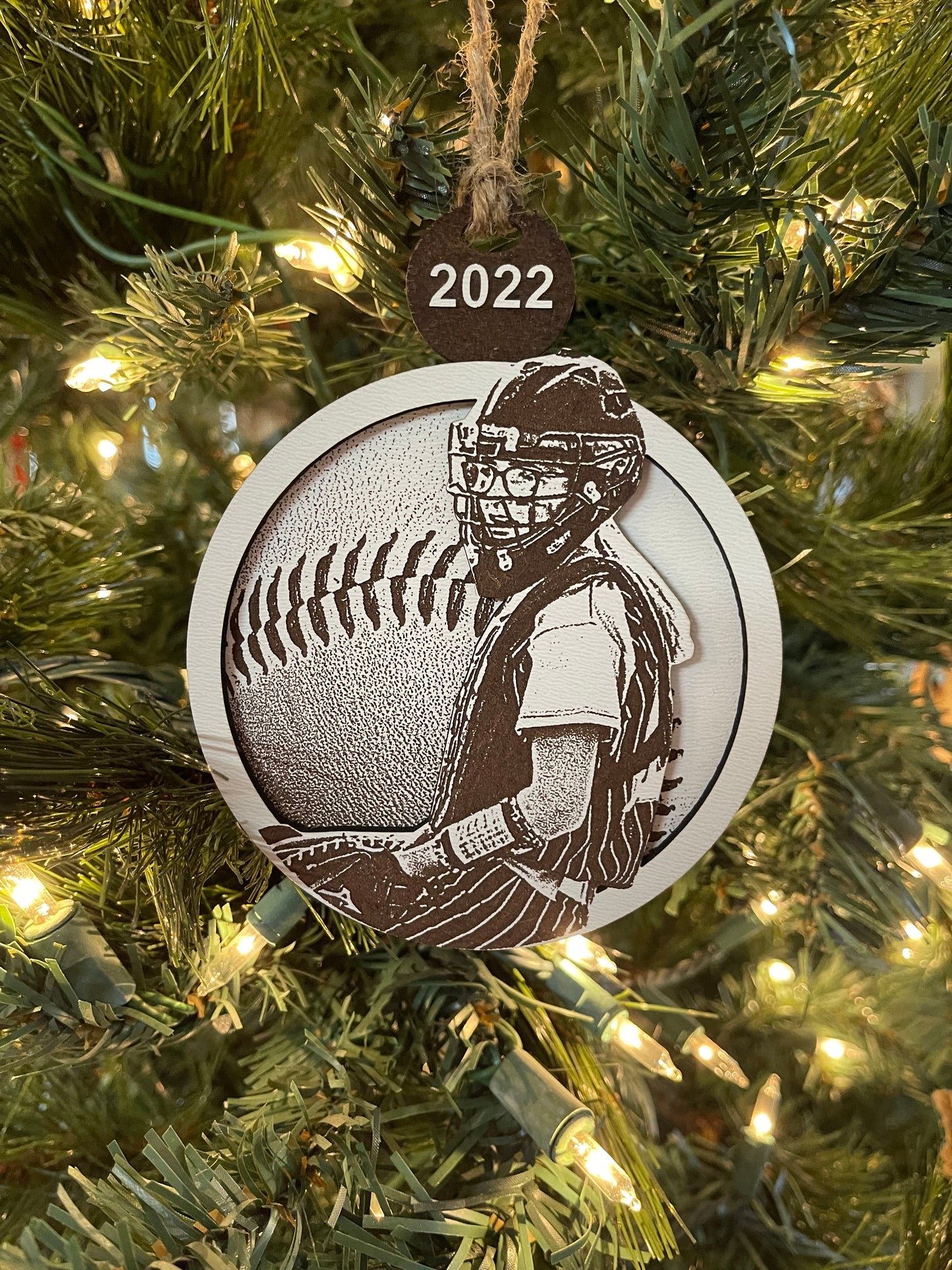 Kids Sports Custom Photo Ornament - Youth Sports Photo Ornament - Personalized!