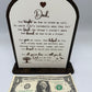 Dad Plaque for Fathers Day - Roots & Wings