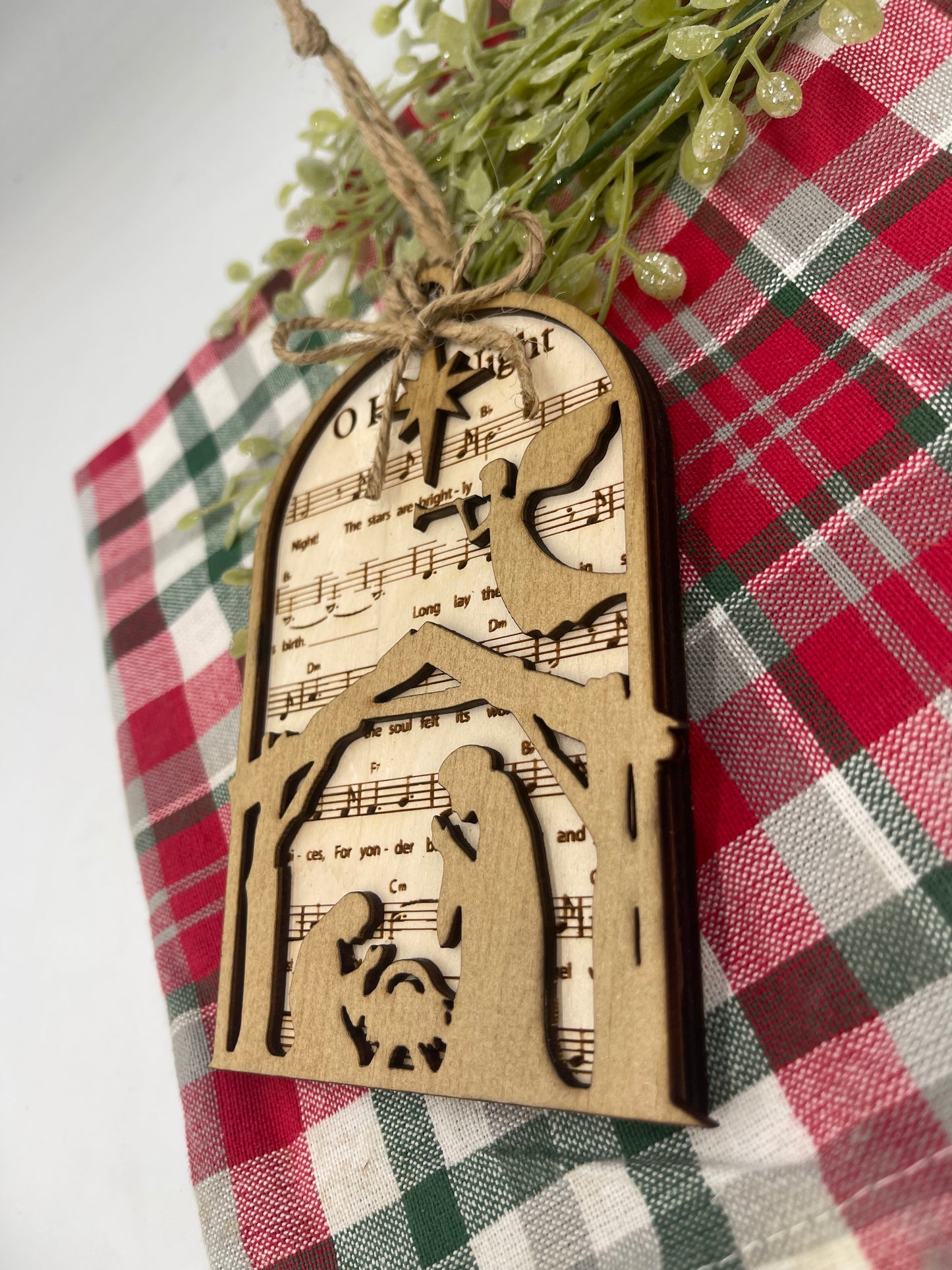 O Holy Night Nativity Song Ornament
