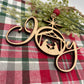 Joy Nativity Christmas Ornament Wood Nativity Joy Ornament Religious Wood Christmas Ornament Laser Cut Nativity Scene Ornament