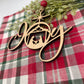 Joy Nativity Christmas Ornament Wood Nativity Joy Ornament Religious Wood Christmas Ornament Laser Cut Nativity Scene Ornament