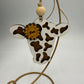 Personalized Cow Car Charm