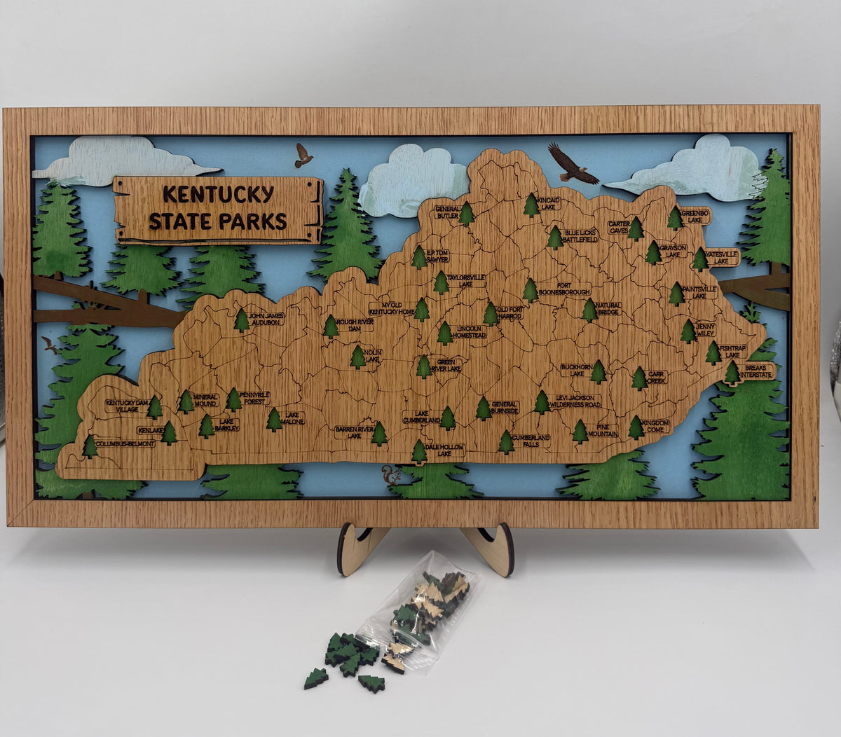 Kentucky State Parks Tracker Map