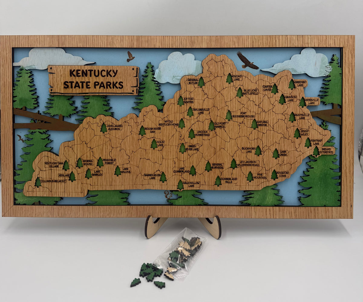 Kentucky State Parks Tracker Map
