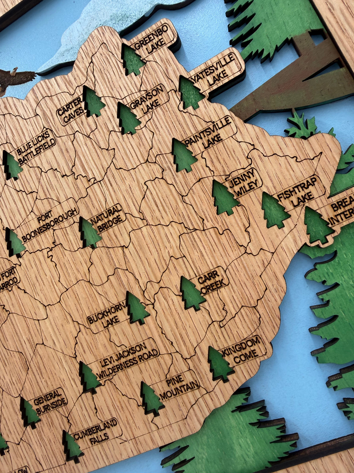 Kentucky State Parks Tracker Map