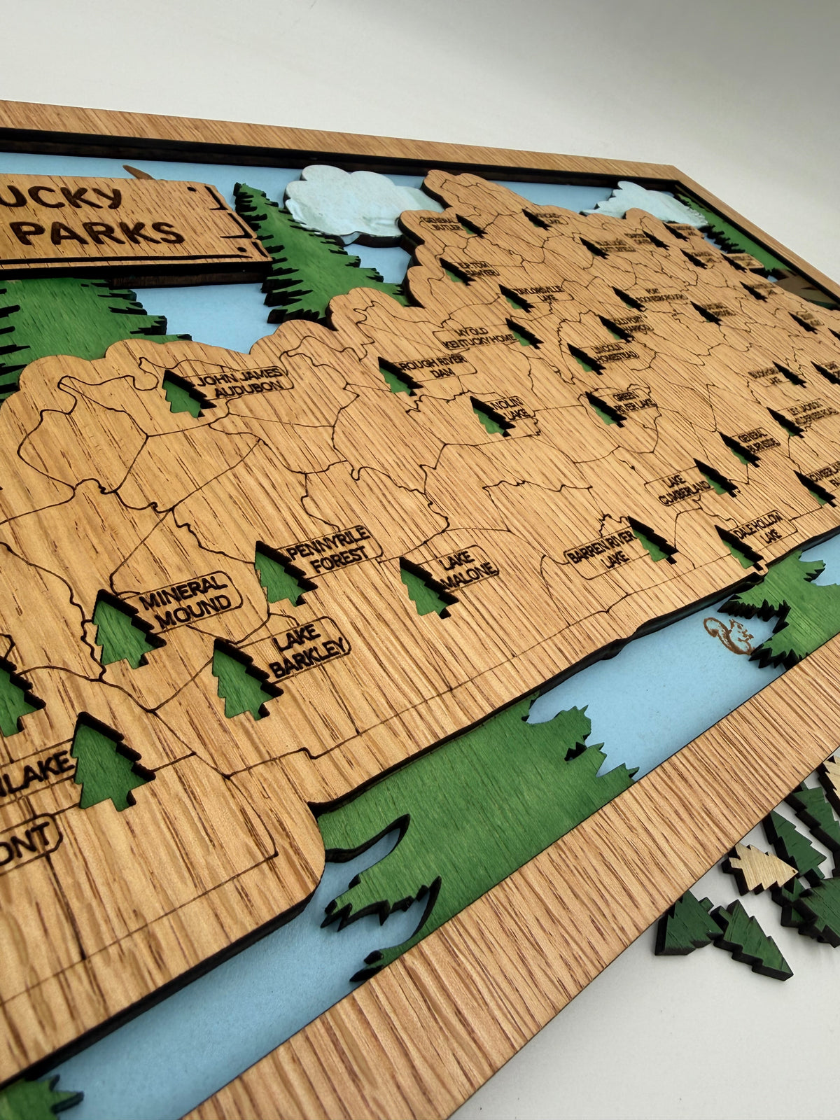 Kentucky State Parks Tracker Map