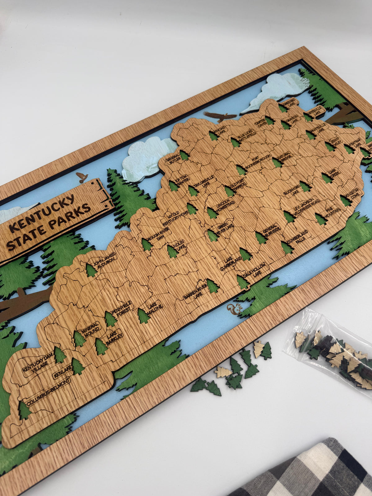 Kentucky State Parks Tracker Map