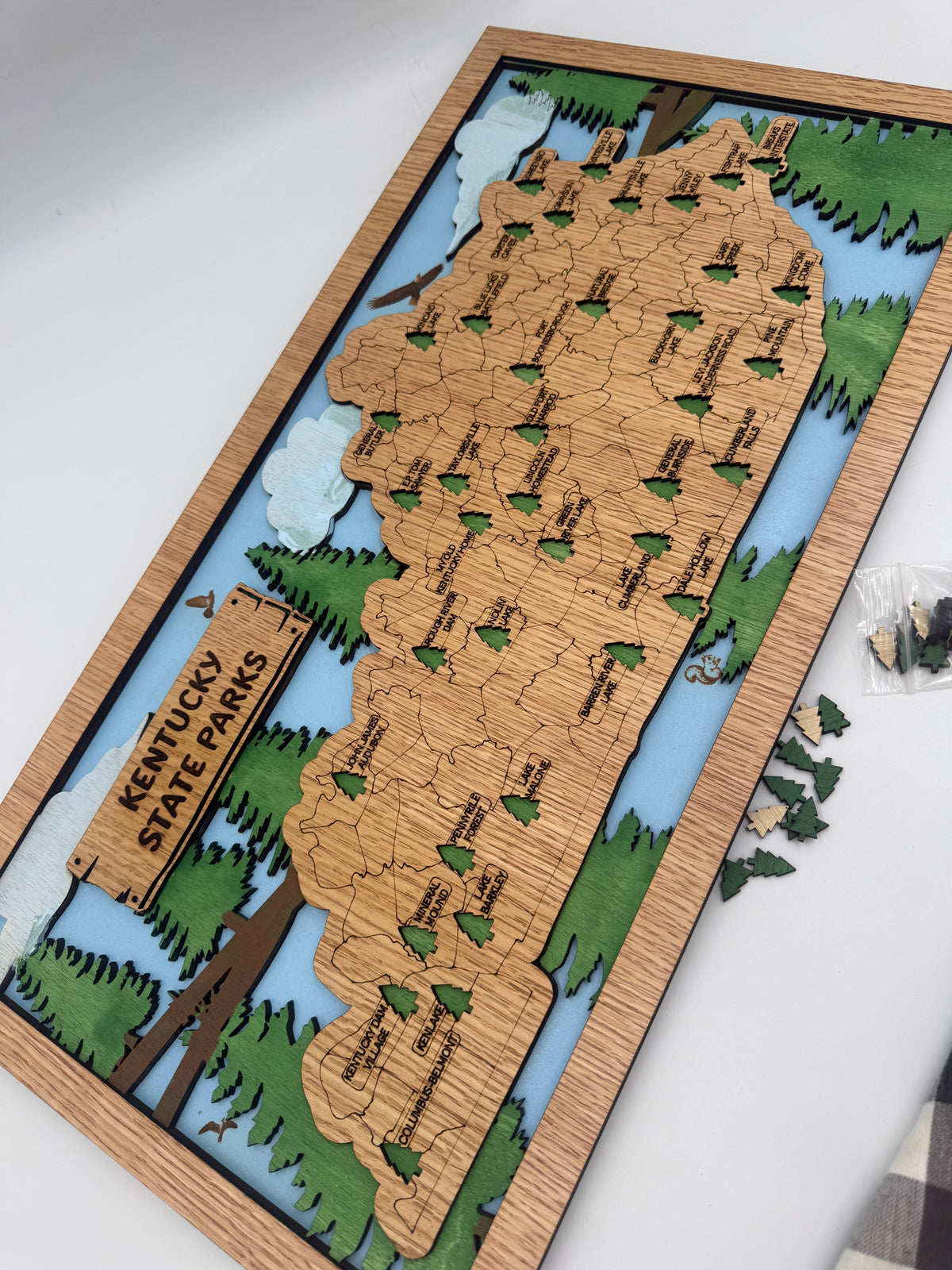 Kentucky State Parks Tracker Map
