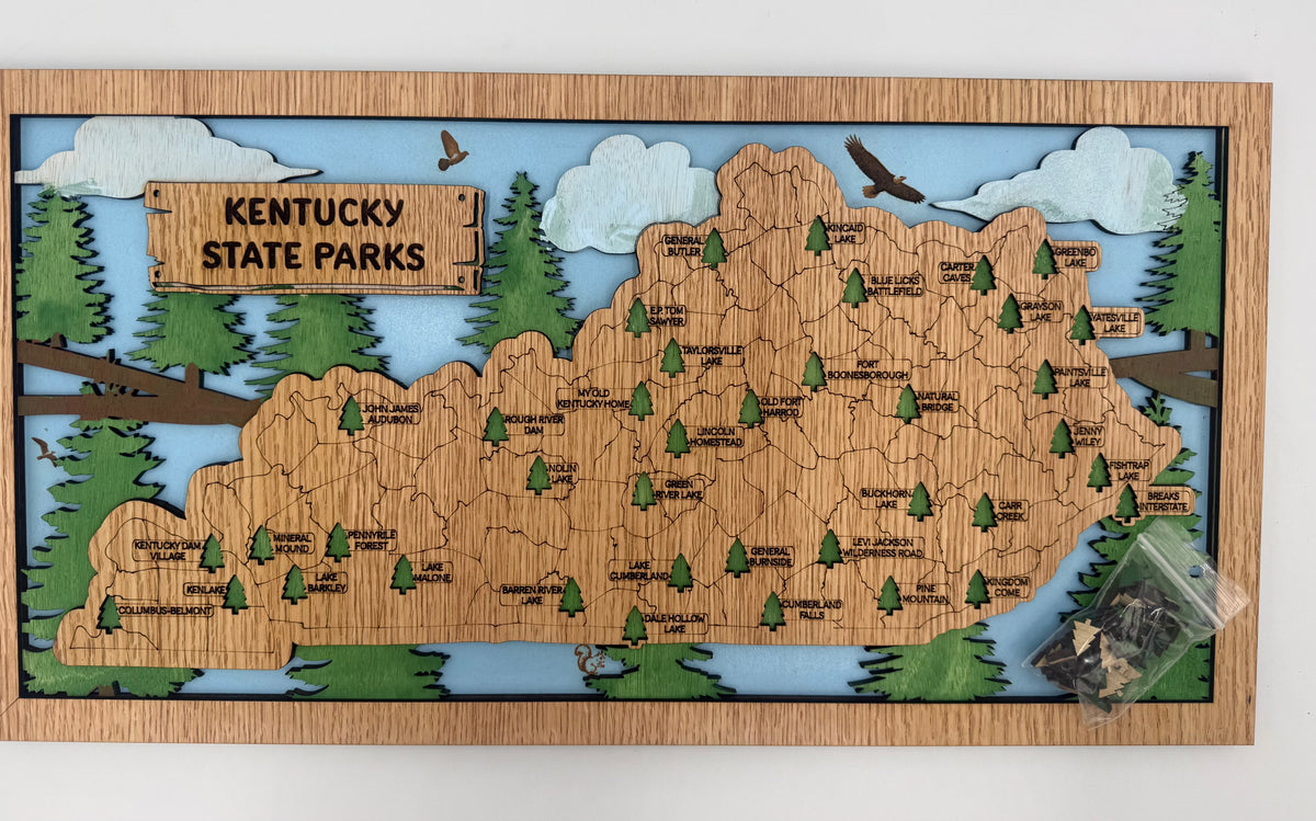 Kentucky State Parks Tracker Map