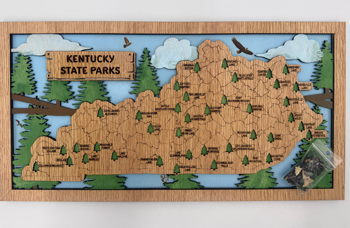 Kentucky State Parks Tracker Map