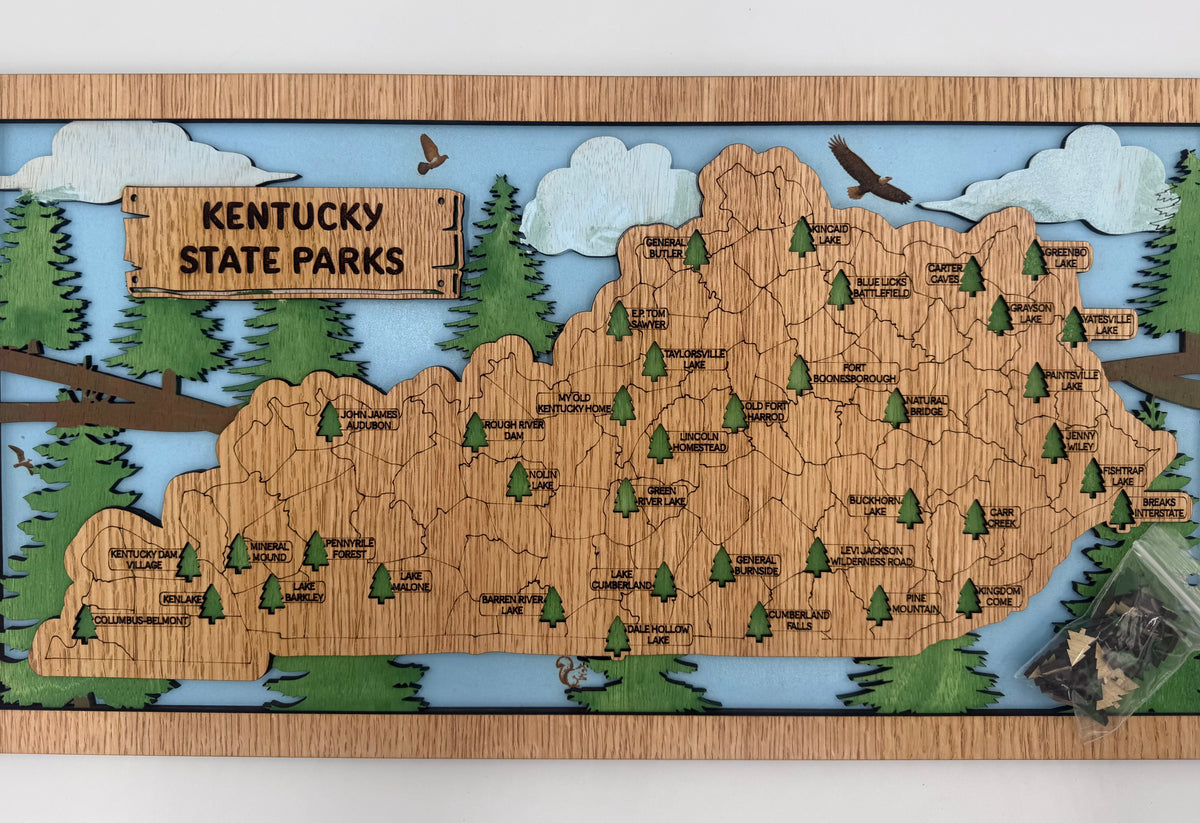 Kentucky State Parks Tracker Map