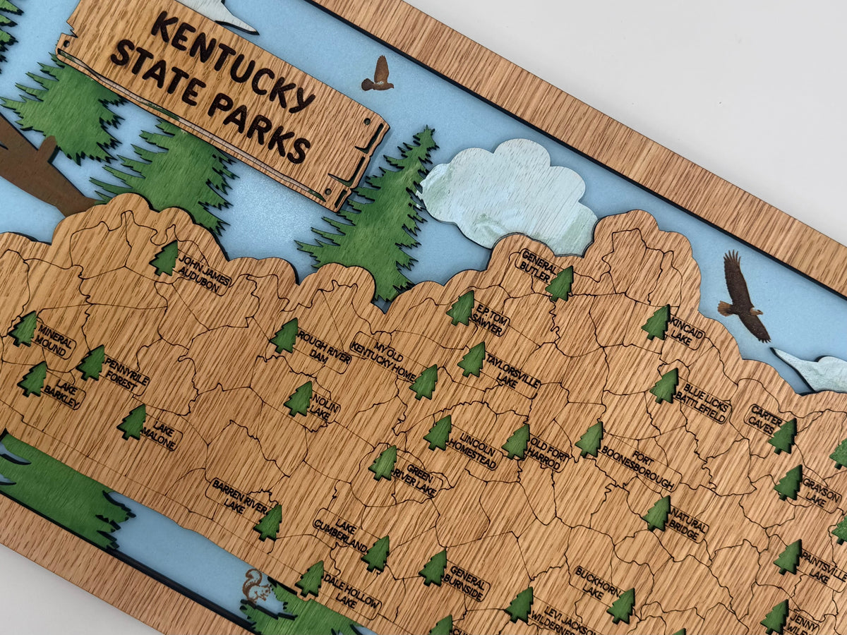 Kentucky State Parks Tracker Map