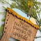 The Gift That Forever Changed the World – Wooden Manger Ornament