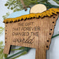 The Gift That Forever Changed the World – Wooden Manger Ornament