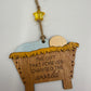 The Gift That Forever Changed the World – Wooden Manger Ornament