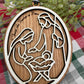 Christ the Savior Is Born – Wooden Nativity Christmas Ornament
