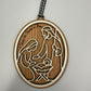 Christ the Savior Is Born – Wooden Nativity Christmas Ornament