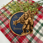 Personalized Bigfoot Believe Christmas Ornament – Wooden Sasquatch Family Name Gift