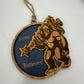 Personalized Bigfoot Believe Christmas Ornament – Wooden Sasquatch Family Name Gift