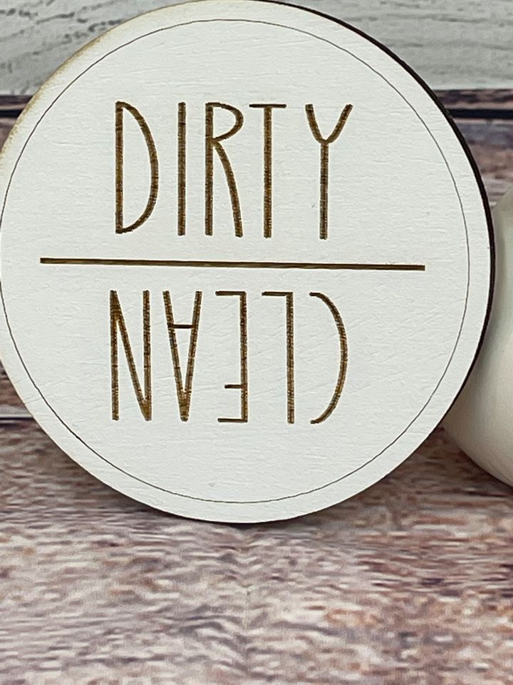 Clean dirty magnet for dishwasher