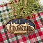 Nativity Ornament From the Manger to the Cross Christmas Wood Ornament