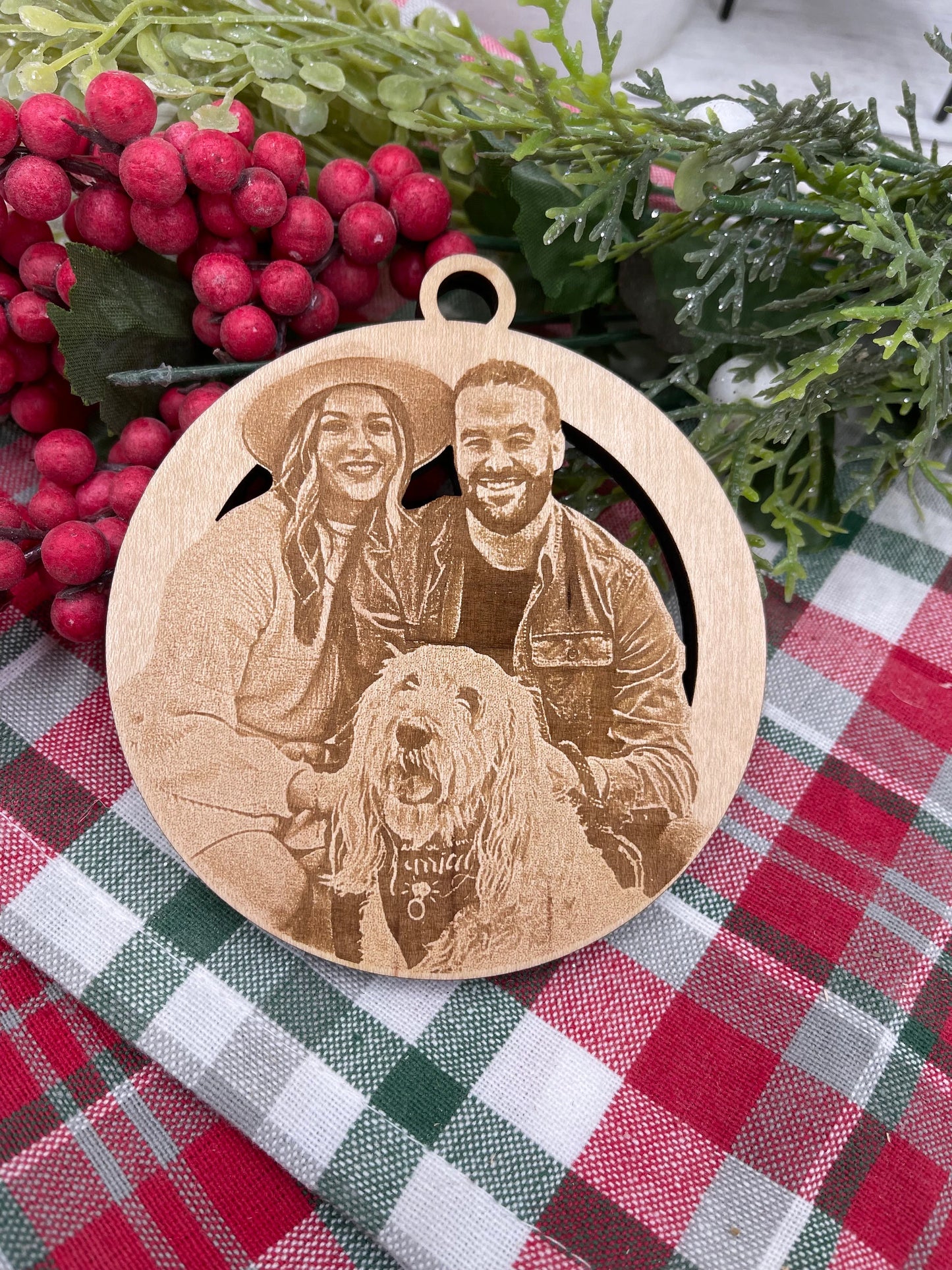 Custom Photo Ornament -  Personalized Photo Gift!