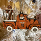 Cincinnati Football Tiger Truck Ornament, Wooden Sports Fan Christmas Decor, Handcrafted Team Gift
