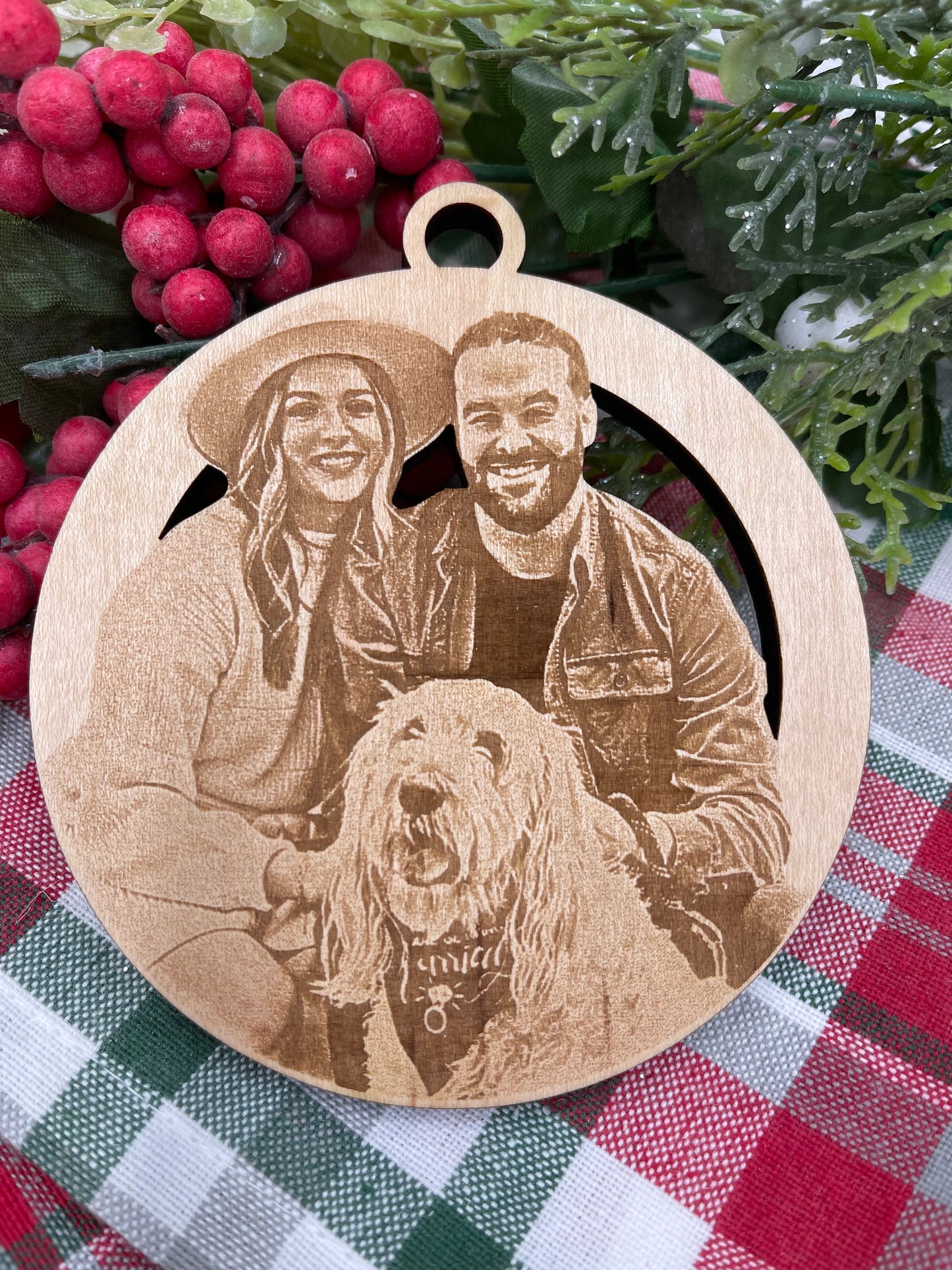 Custom Photo Ornament -  Personalized Photo Gift!