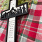 Nativity Cross Scripture Christmas Ornament Religious Ornament Luke 2:11 Nativity Ornament Religious Gift Cross Ornament