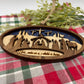 Nativity Ornament From the Manger to the Cross Christmas Wood Ornament