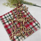 Nativity Christmas Story Wood Religious Christmas Ornament: Love, Hope, Joy