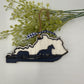 Kentucky Horse Blue and White Christmas Ornament for your Kentucky Tree!!