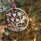 Personalized Family Tree Christmas Ornament Customized Laser Cut Wooden Decor Holiday Keepsake