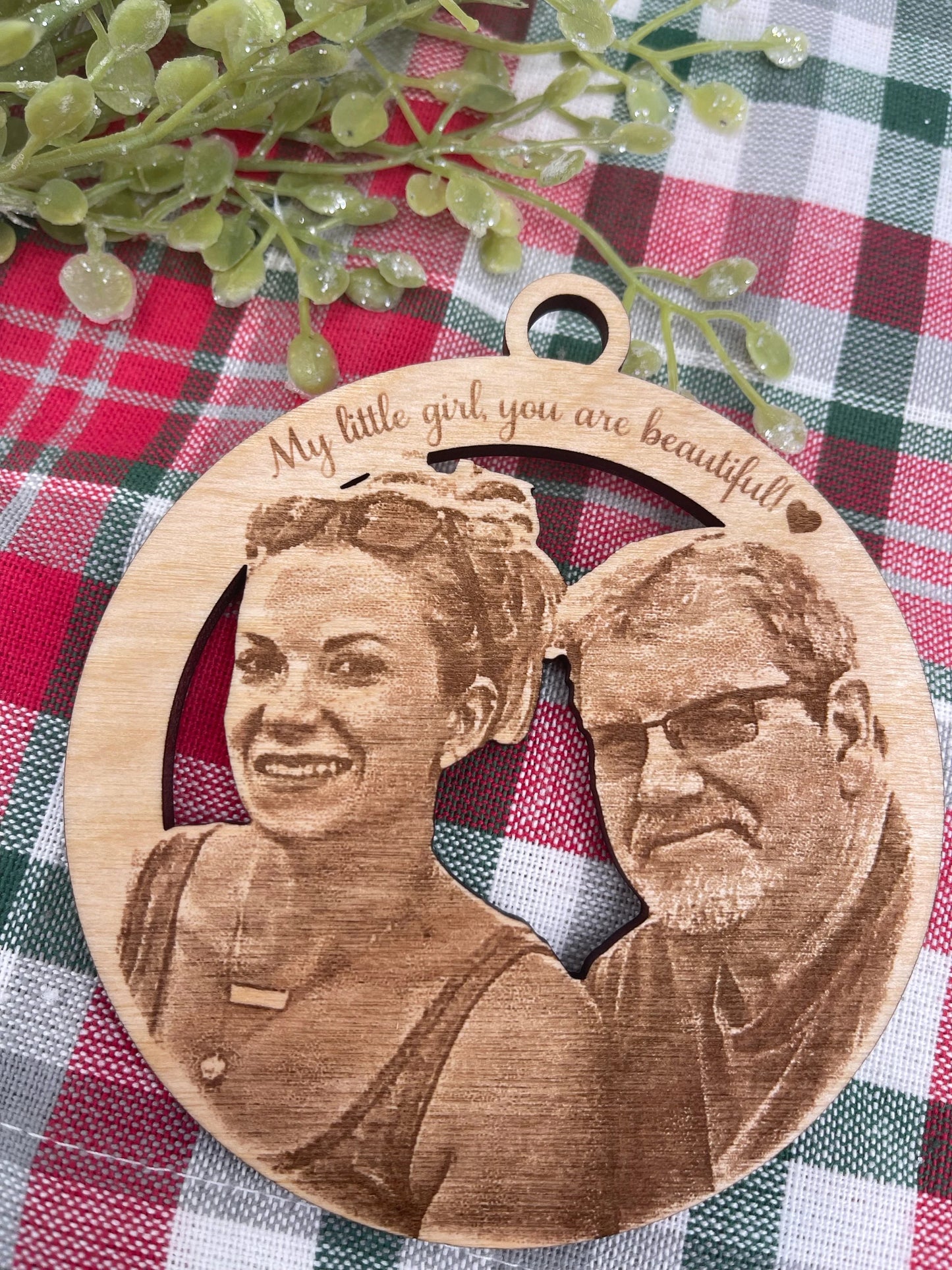 Custom Photo Ornament -  Personalized Photo Gift!