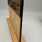 My Dad Fathers Day Wood Desk Plaque