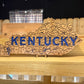 Kentucky County Map Sign KY State Map Wood Wall Art Laser Cut