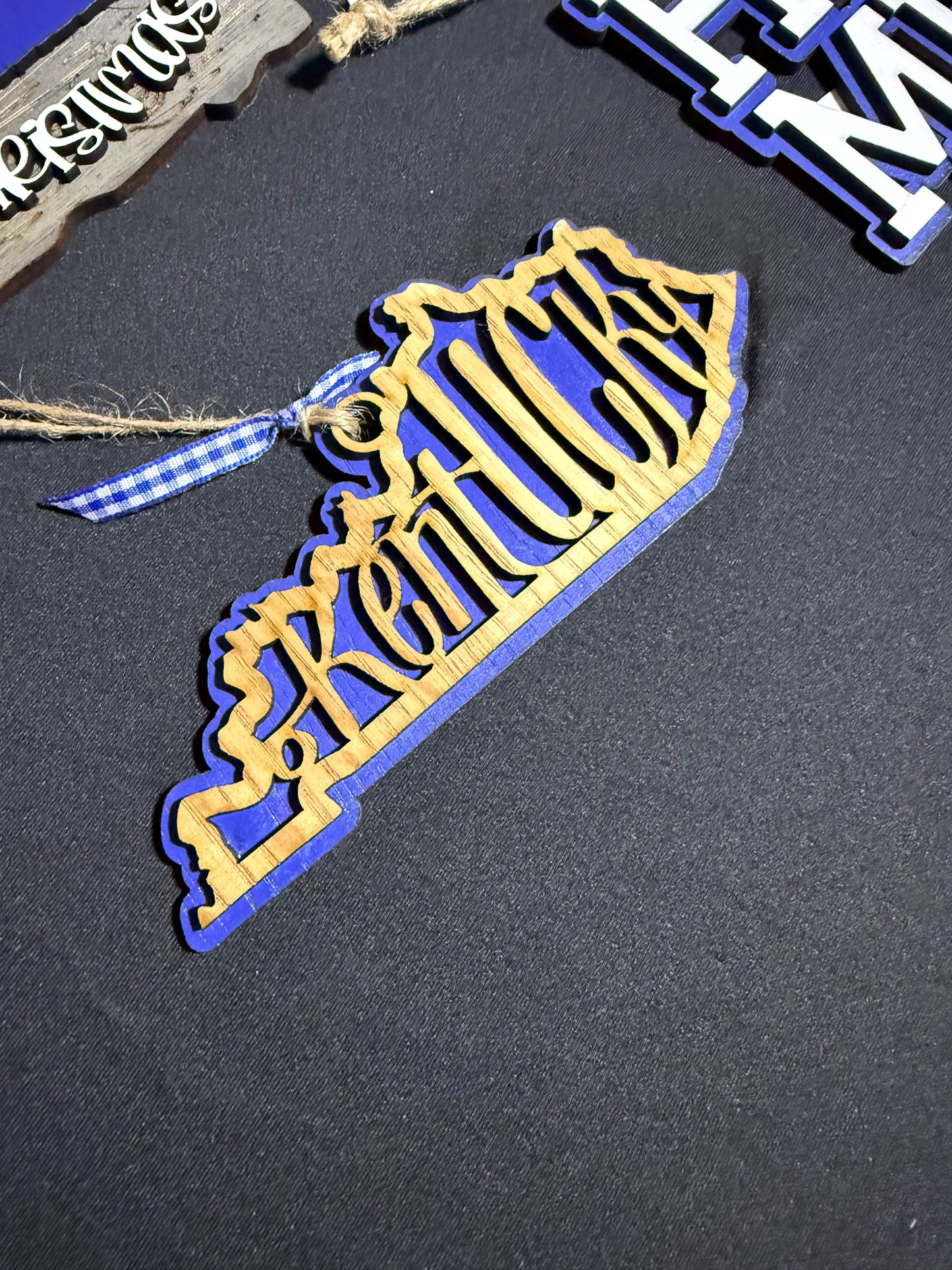 Kentucky Blue & White Ornament Bundle #1