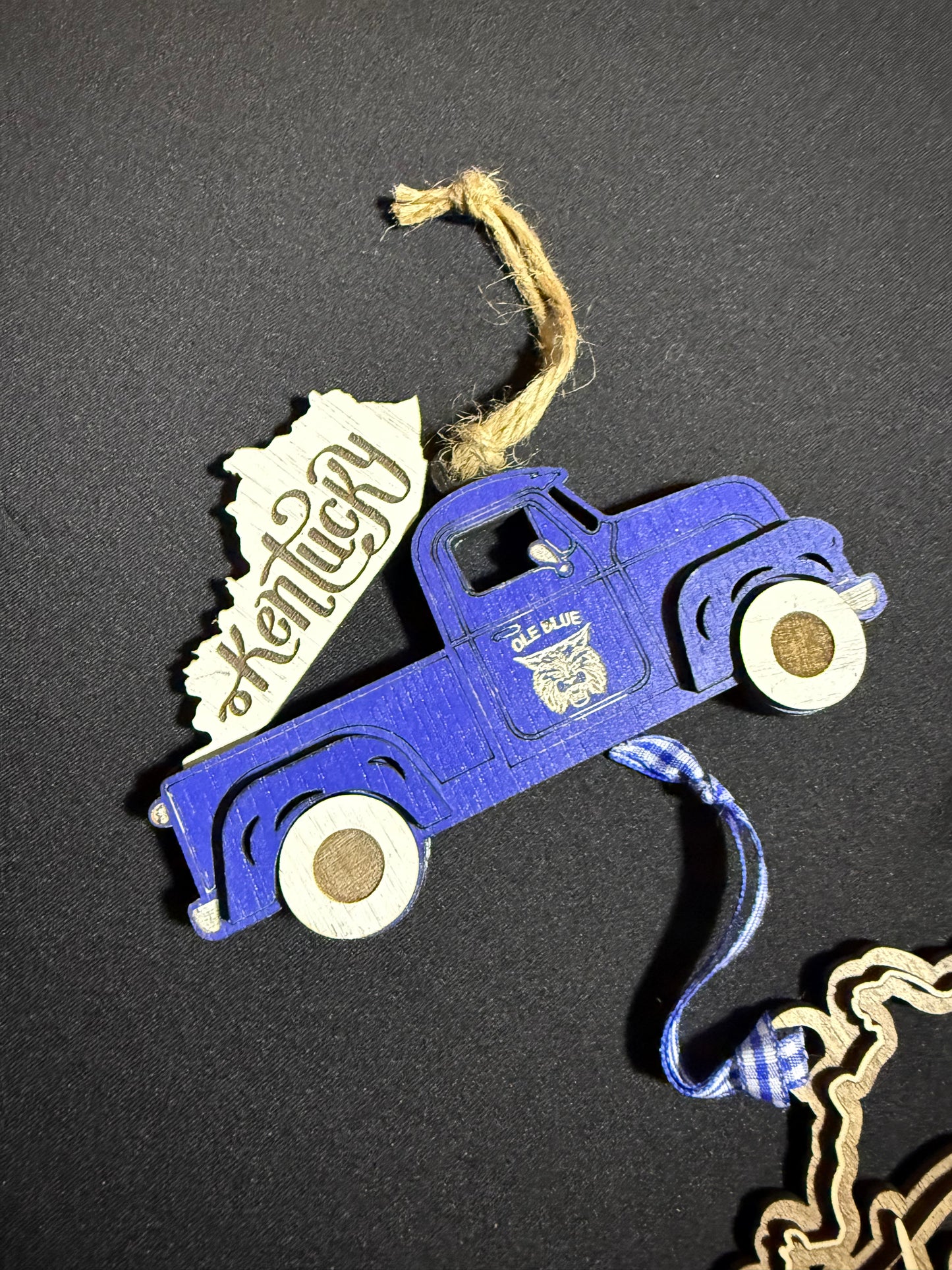 Kentucky Blue & White Ornament Bundle #2