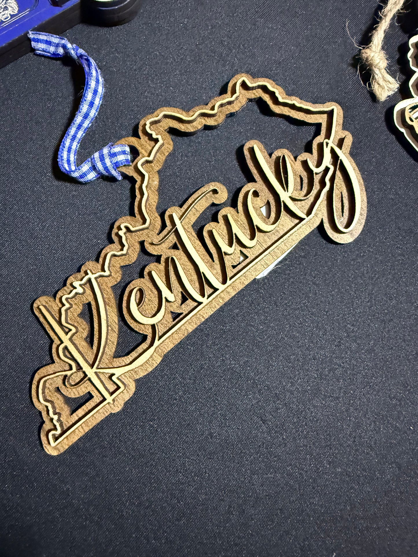 Kentucky Blue & White Ornament Bundle #2