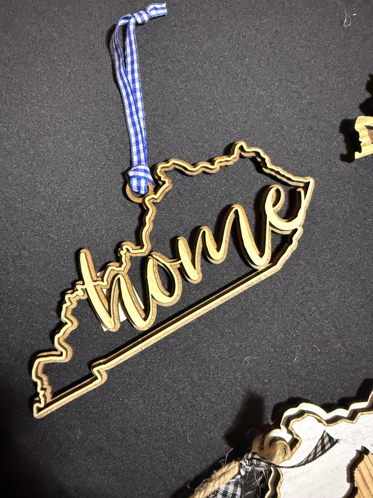 Kentucky Blue & White Ornament Bundle #2