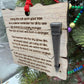 Wooden Jesus  Nail Christian Christmas Ornament – Laser Cut Religious Holiday Faith Based Decoration