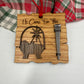 Wooden Baby Jesus Nativity and Nail Christian Christmas Ornament – Laser Cut Religious Holiday Faith Based Decoration